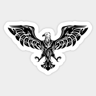 Tribal Eagle Sticker